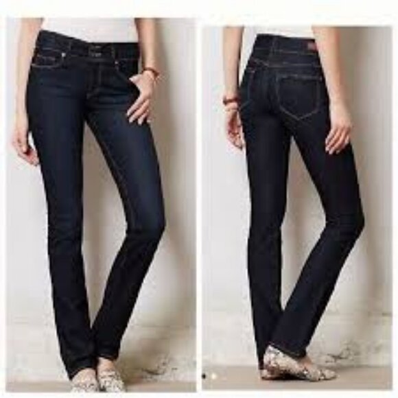 PAIGE Hidden Hills Straight Jeans Champion Wash Size 26x32 - Picture 1 of 13